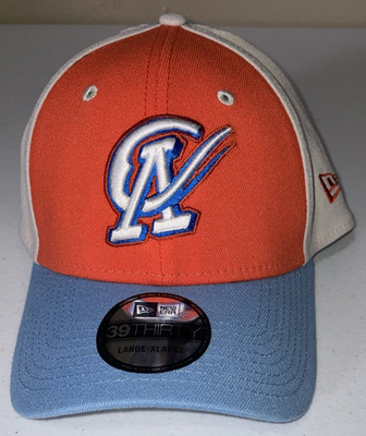Oklahoma City Dodgers Comets Copa Cielo Azul New Era 39THIRTY L/XL RARE Hat/Cap