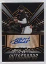 2023 Panini Chronicles Obsidian Electric Etch Orange 16/35 Bryan Ramos Auto 0hw6