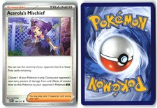 ACEROLA'S MISCHIEF 180/217 Uncommon Ascended Heroes Non Holo NM
