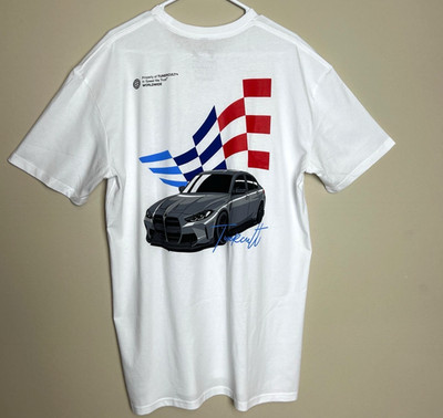 Feeling Lucky Tunercult T-Shirt Mens XL White In Speed We Trust Shirt Cars