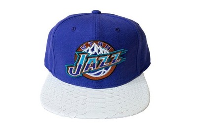 Mitchell & Ness Utah Jazz Basic Logo Python Hat