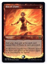 Rite of Flame NM Signature Spellbook: Chandra 007/008 MTG Regular