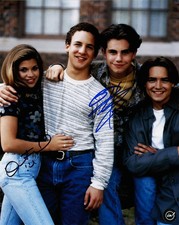 Danielle Fishel & Rider Strong Dual Autographed 8x10