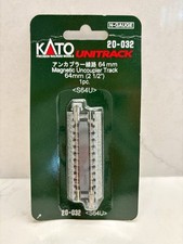 Kato N Scale 20-032 Magnetic Uncoupler Track   S64U 64mm   New Unitrack