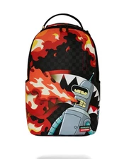 SPRAYGROUND FUTURAMA BENDER FIRE BREATHER BACKPACK B7795 NEW IN BAG WITH TAGS