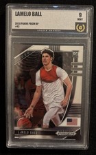 2020 Prizm Draft Picks: Lamelo Ball Golden Grading 9! #43