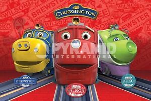 Poster Treni Chuggington Trenini Bambini Ragazzi Cartoni Animati Ebay