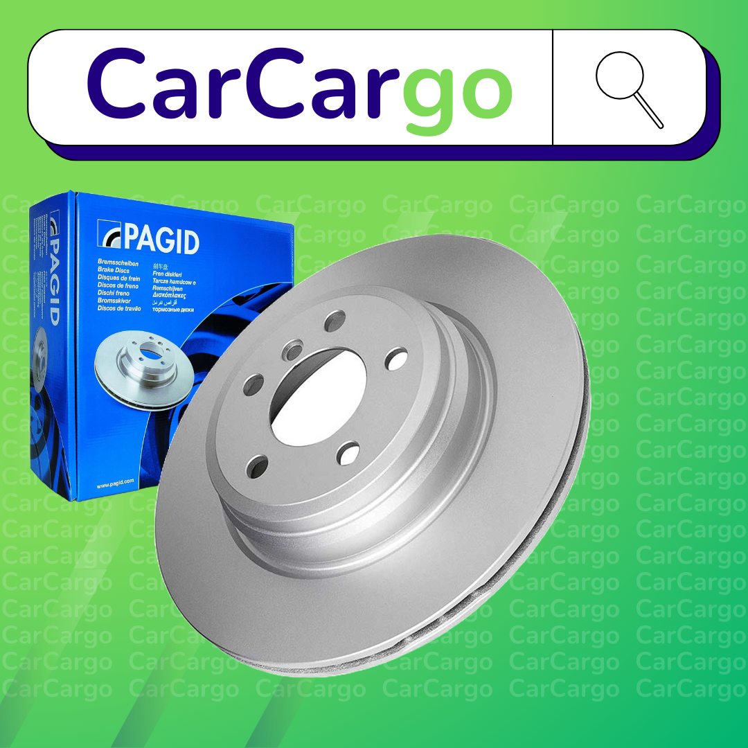 Pagid Vented Rear Brake Discs Pair For BMW 4 Series 430d xDrive 2014-2020 330 mm