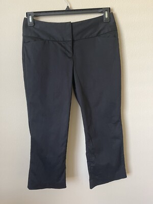 Express Design Studio Women s Black Crop Dress Pants s 2