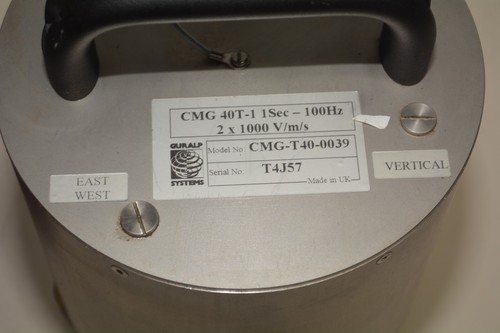 Guralp Systems CMG 40T (CMG-T40-0039) Seismometer 1Sec - 100Hz 2 x 1000 V/m/s - Picture 13 of 24