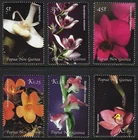 2002 PNG SG#934/39 Orchids set of 6 mint MUH MNH Papua New Guinea