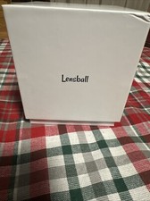 Original Lensball Pro 80mm Clear Crystal Ball Photography Sphere, Microfiber Bag