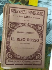 Il Riso Rosso Andreieff Biblioteca Universale Sonzogno 472