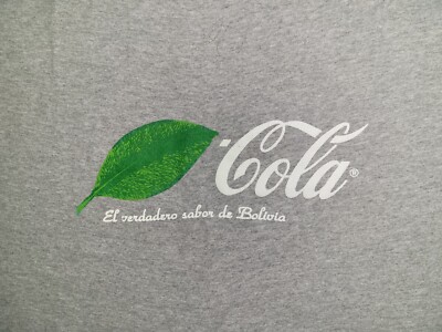 Jara Brand Cola T-Shirt El Verdadero Sabor de Bolivia Grey