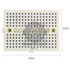 2PCS White Solderless Prototype Breadboard 170 Tie-points for Arduino NEW
