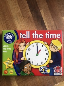 tell the time game orchard toys