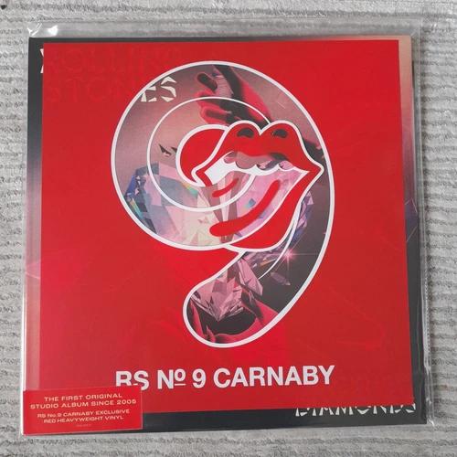 Rolling Stones Hackney Diamonds Limited Red Vinyl Carnaby Street Edition Sealed