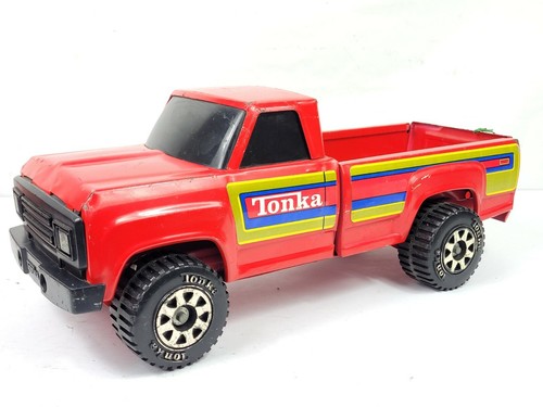 Vintage Tonka Ford Pickup Truck RED 