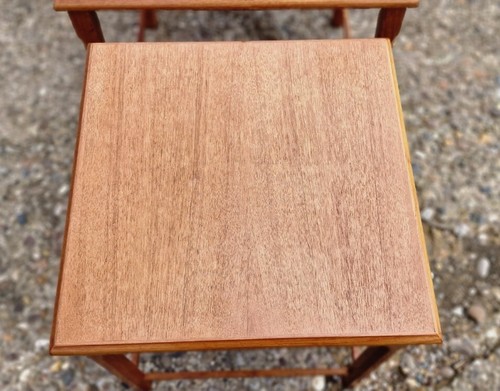 Vintage Mid Century Teak Nest Of Tables - Toften Mobelfabrikken - Danish Design - Picture 7 of 12