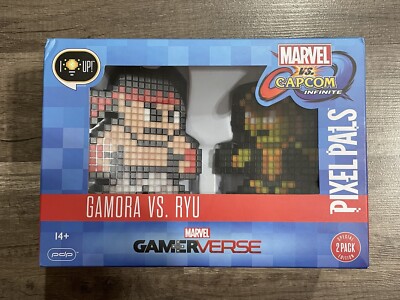 Pixel Pals: Gamora Vs Ryu By Gamerverse (New)