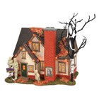 Department 56 Snow Village Halloween the Mummy House Lit Building 7.13 Inch