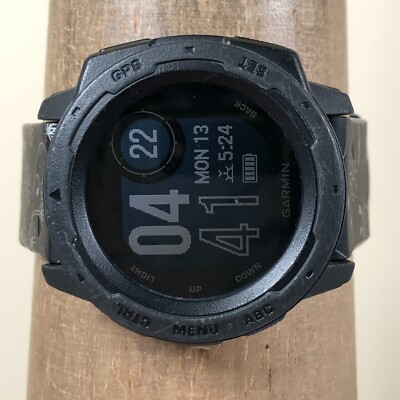 Garmin Instinct MIL-STD-810G Rugged GPS Activity Tracker Watch