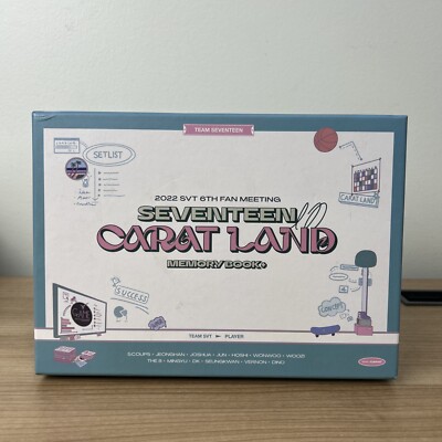 SEVENTEEN 未開封 caratland DVD MEMORY BOOK Cebchikeren DVD Seventeen Carat Land Memory Book + | eBay