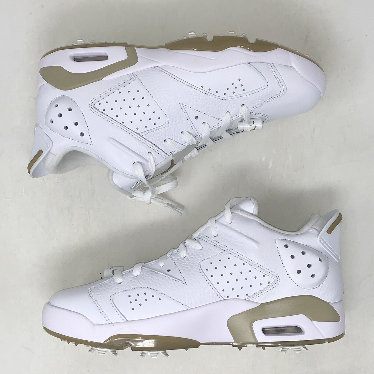 Air Jordan 6 Khaki White Golf Shoes, Size 16 BNIB DV1376-100 | eBay