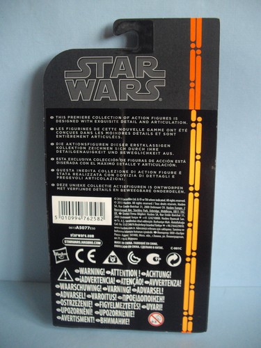 Star Wars figure 41st Elite Corps Clone Trooper Black Series Orange BS #12 3,75" - Imagen 4 de 7