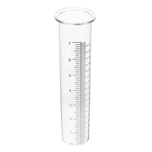 Rain Gauge Test Tube Decorative Gauges for Yard Outdoor
