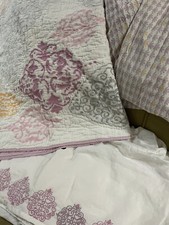 Potterybarn Baby Girls Bedding 2-sheets Comforter and Bed Skirt 