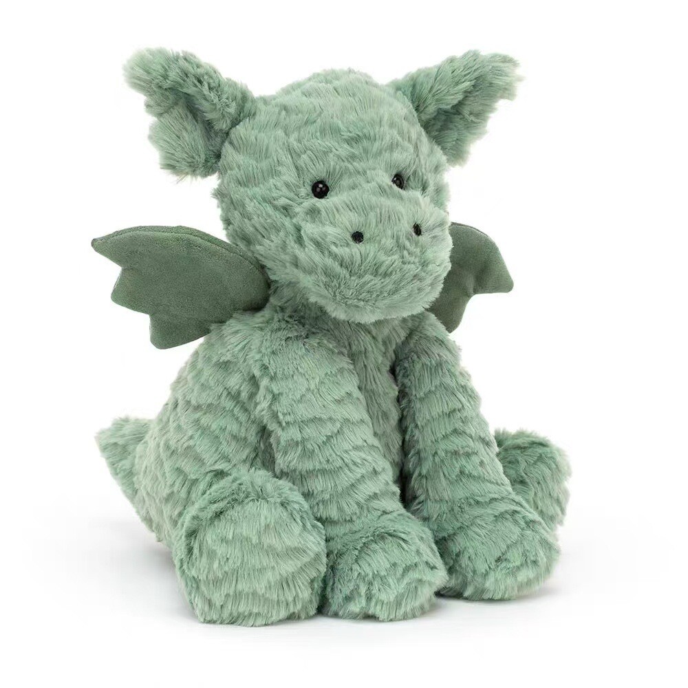 Medium Waddlewuddle Dragon グリーン Jellycat Fuddlewuddle Dragon Green-Christmas gifts | eBay