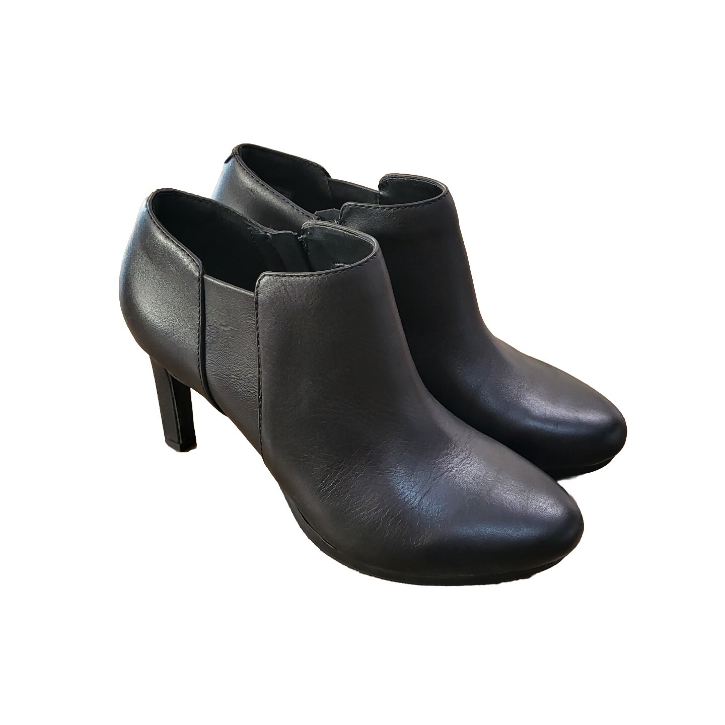 Collection by Clarks Ambyr Step Ankle Boots Women's Size 11 Black