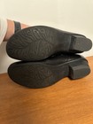 Earth Shoes Womens 8.5 B Casual Loafers Heels SHF14 Black Leather Slip On — photo 7