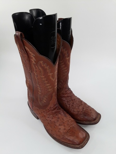 women's ariat ostrich skin boots