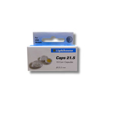 10 Lighthouse 21.5mm Direct Fit Clear Round Coin Capsules