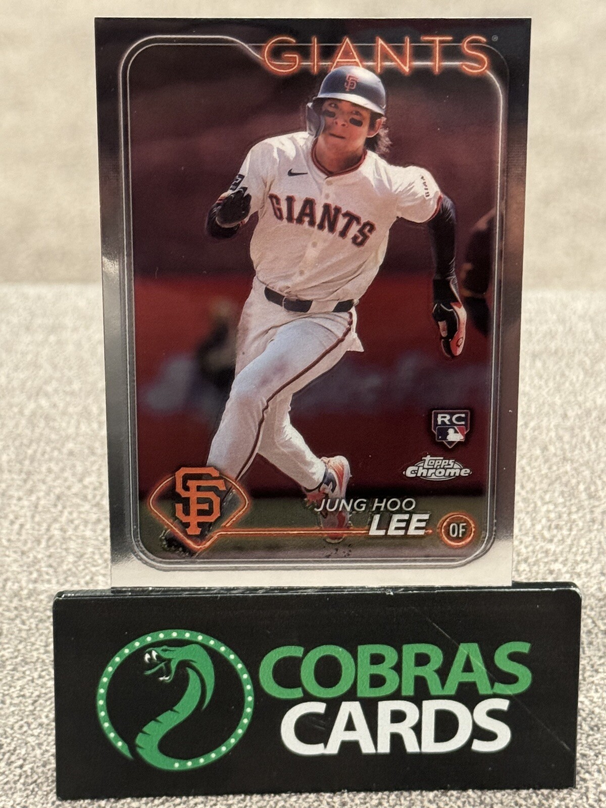 2024 Topps Chrome Base RC Rookie #201 Jung Hoo Lee Giants
