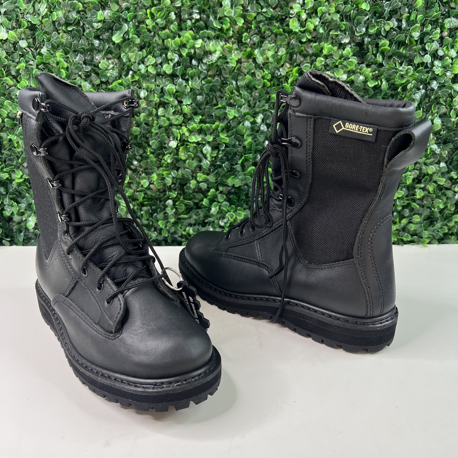 ROCKY COMBAT  BOOTS 804A  Gore-Tex Vibram Black Men’s Size 5.5W-image