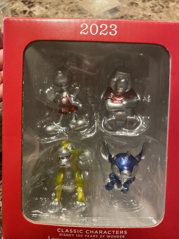 2023 Hallmark Keepsake Ornaments Disney 100 Years of Wonder Classic Characters