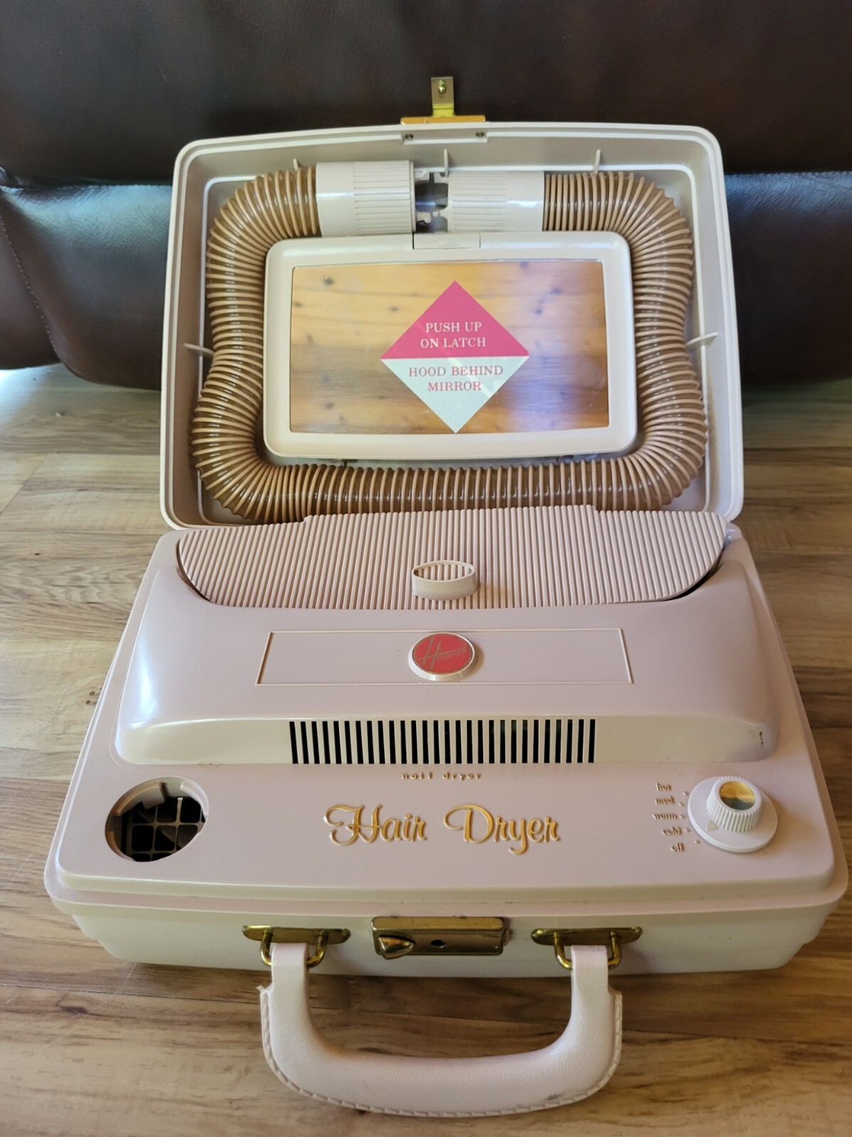 Vintage Portable Electric Pink Hoover Nail & Hair Dryer Model 8200 | eBay