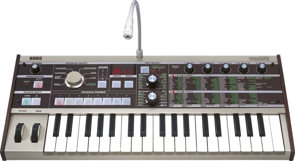 KORG microKORG Analog Synthesizer Vocoder 37-Key Keyboard BRAND NEW with BOX - Image 2 of 4