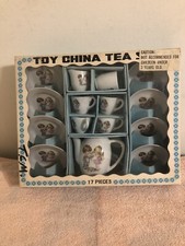 Vintage Kasuga Toy China Tea Set 17 Pieces  48-32486 Complete Made In Japan