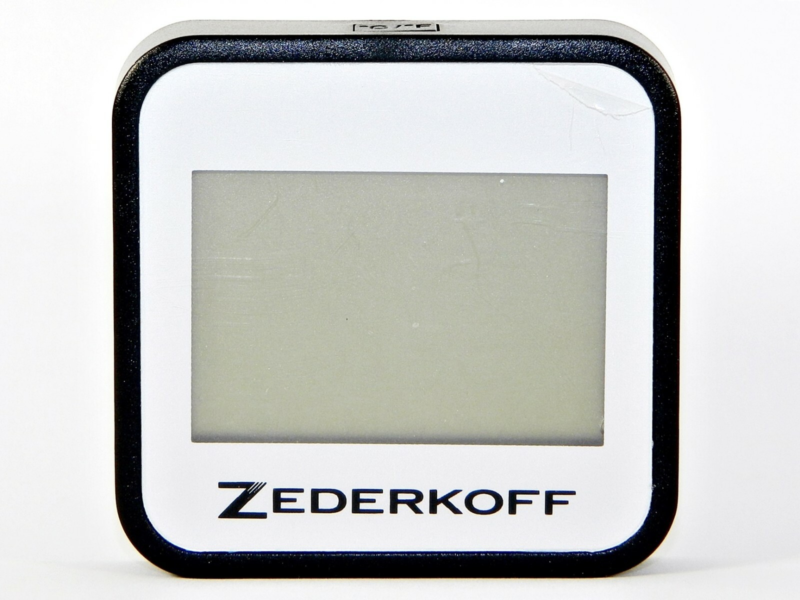 ZEDERKOFF Square Digital Hygrometer Silver Cigar Humidor