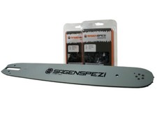 Schwert + 2 Ketten passend f&uuml;r Stihl MS 271 45cm 325" 74TG 1,6mm S&auml;gekette chain