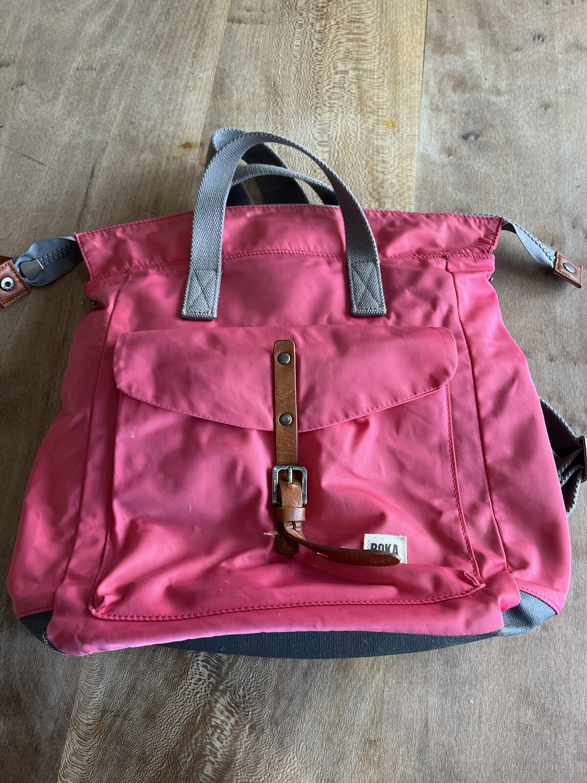 Roka Bantry C medium backpack Coral Pink eBay