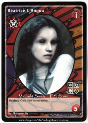 Béatrice L'Angou Kiasyd Bloodlines V:TES VTES Vampire CCG