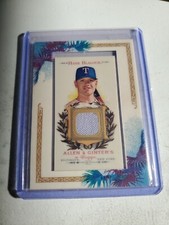2007 HANK BLALOCK ALLEN & GINTER'S THE WORLD CHAMPIONS RELIC JERSEY CARD.RANGERS
