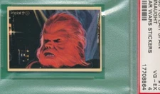 PSA 4 VG-EX UGNAUGHT SPAIN STAR WARS 1980 YOPLAIT STICKER #15 GRADED LUCAS TPHLC