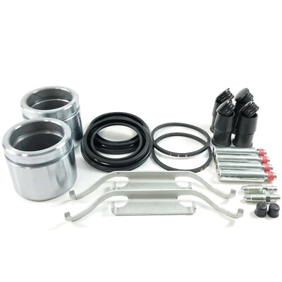 2 FRONT CALIPER REPAIR KIT PISTON SLIDER PIN FITS: BMW M3 E46 INC CSL BCO1018C
