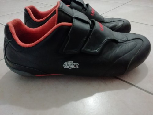 Scarpe uomo Lacoste nere allacciatura velcro | eBay